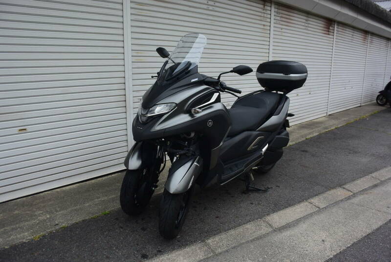 【車検8年4月】ヤマハ　トリシティ300 ABS　SH15J　ETC/ドライブレコーダー/GIVI Ｖ47付　実動　奈良発　直接引き取り可能