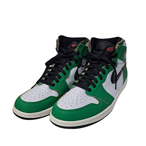 NIKE/ナイキ 「DB4612-300」　WMNS Air Jordan 1 High OG　エアジョーダン1 ホワイト×グリーン×ブラック サイズ：28cm 8047000092972