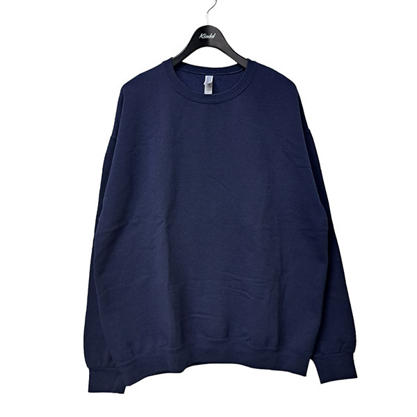 etavirp．/エタヴァープ バックプリントスウェットトレーナー　Blond Crewneck ネイビー サイズ：XL　8047000094525