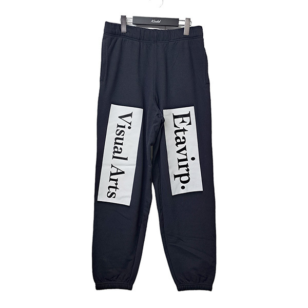 etavirp．/エタヴァープ プリントスウェットパンツ　イージーパンツ　Visual Arts Sweat Pants ネイビー サイズ：XL 8047000094563