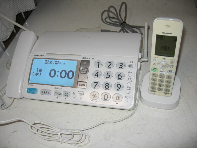 ★パイオニア電話機 システム名 親機 TF-SD1740-s 子機 TF-DK170-ｓ 中古現状品
