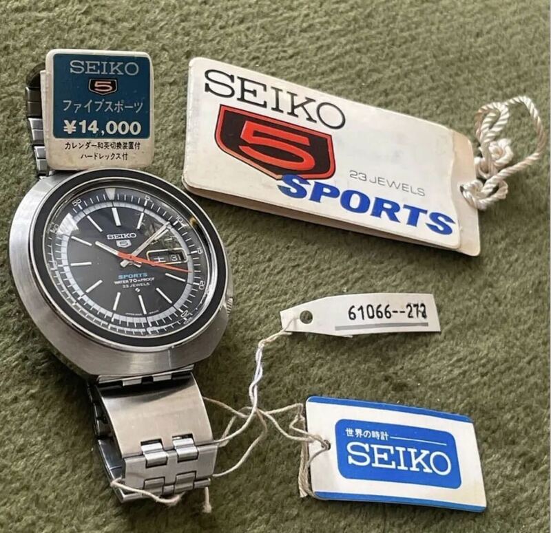 【超希少】SEIKO セイコー 5スポーツ 6106-6430 デッドストック セイコーファイブ 
