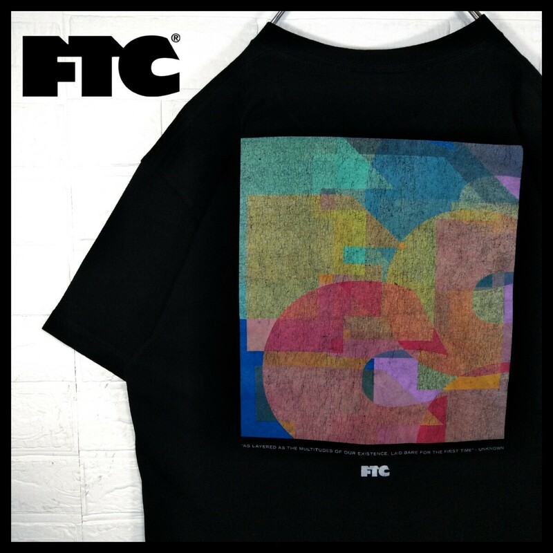 【FTC】絵画デザイン　カラフルロゴ　Tシャツ