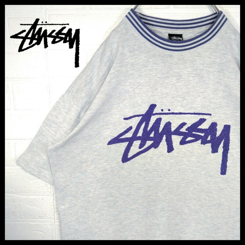 【STUSSY】80s'USA製 bootleg ビッグシルエット　Tシャツ