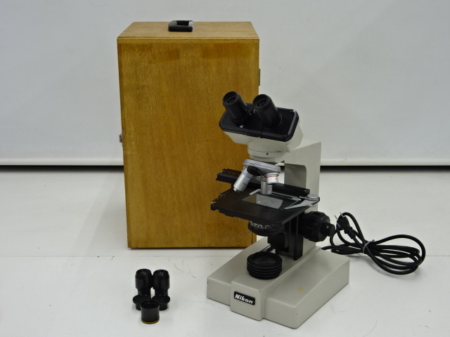 J5-24-0428 ● Nikon SC システム双眼顕微鏡 対物レンズ付き