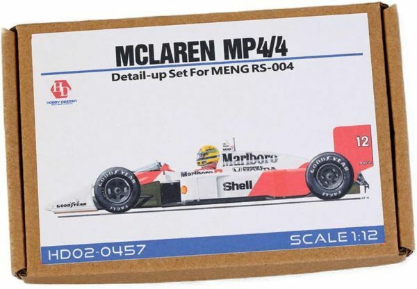 ホビーデザイン HOBBY DESIGN 1/12 マクラーレン MP4/4 1988 ディティールアップパーツ モンモデル対応 Meng Model HD02-0457