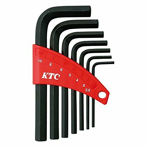 京都機械工具(KTC) L型 六角棒レンチ セット HL107