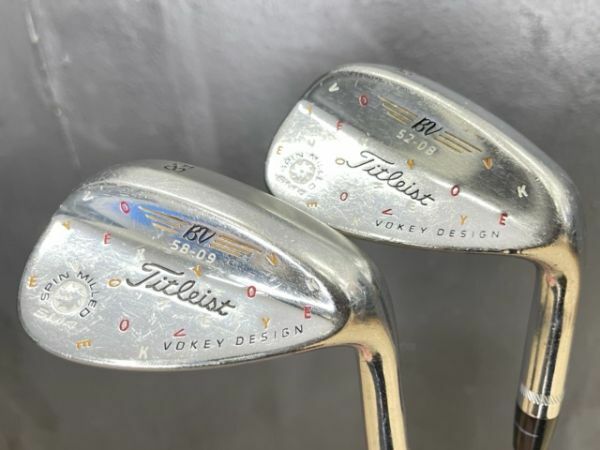 Titllist タイトリスト VOKEY ボーケイ ウェッジ 58-08 58-09 BV SM4 2点セット ゴルフクラブ / 57144