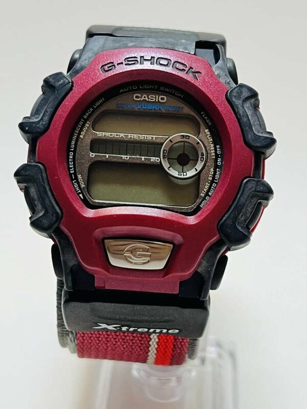 動作未確認　CASIO カシオ G-SHOCK DW-004 クオーツ 腕時計 ジーショック X-treme ベゼル割れ