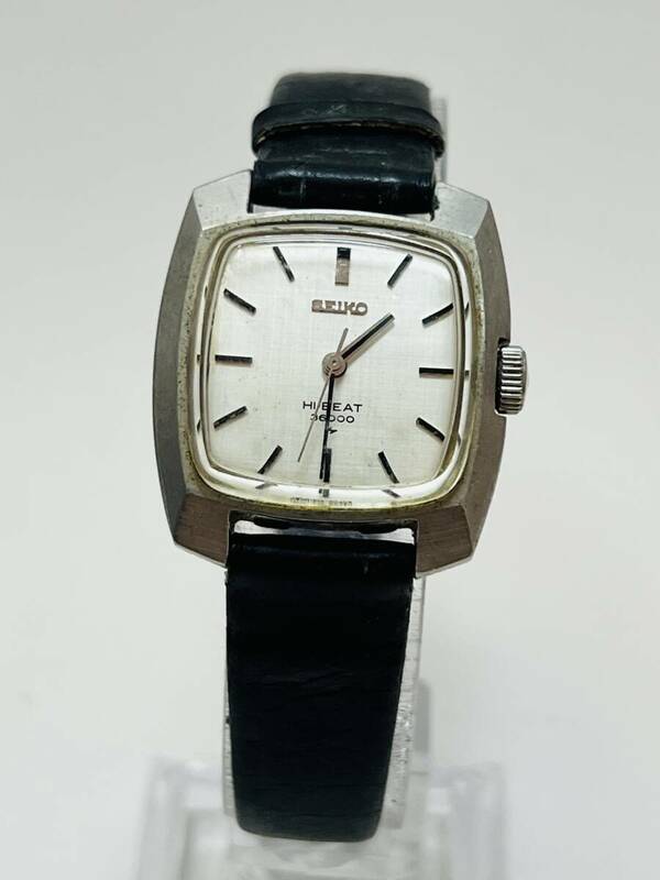 希少　動作　SEIKO セイコー ハイビート HI-BEAT レディース 腕時計 1944-3010 手巻き スクエア