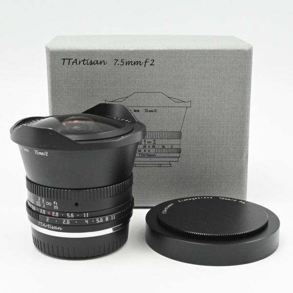 【新品級の極上美品/動作◎】TTArtisan 7.5mm f/2 C Fisheye X