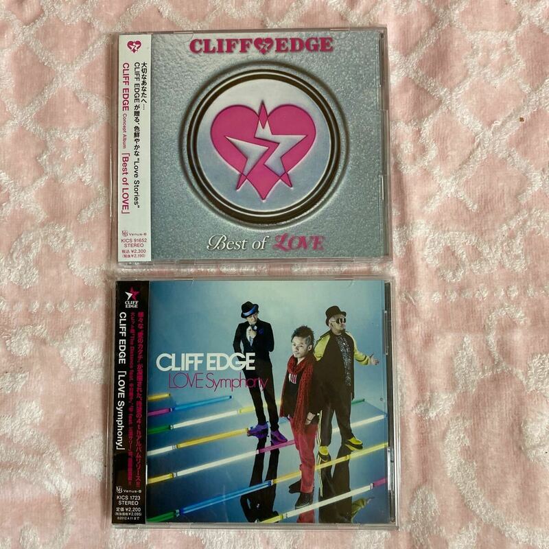 n2053 ★CLIFF EDGE ★Best of LOVE （CD +DVD）／LOVE Symphony／　2点セット