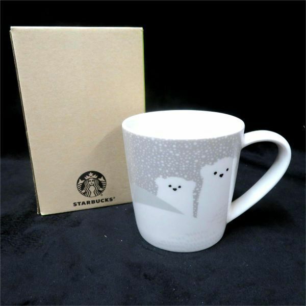 未使用 STARBUCKS /スターバックス 2016年 ウインター シロクマ マグカップ タイ 12oz