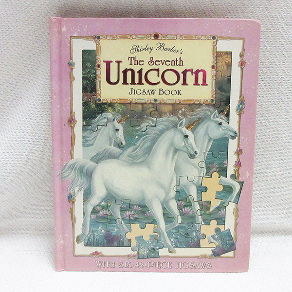 ■The Seventh Unicorn JIGSAW BOOK 7番目のユニコーン 絵本 パズル 知育絵本 ジグソーブック 古本