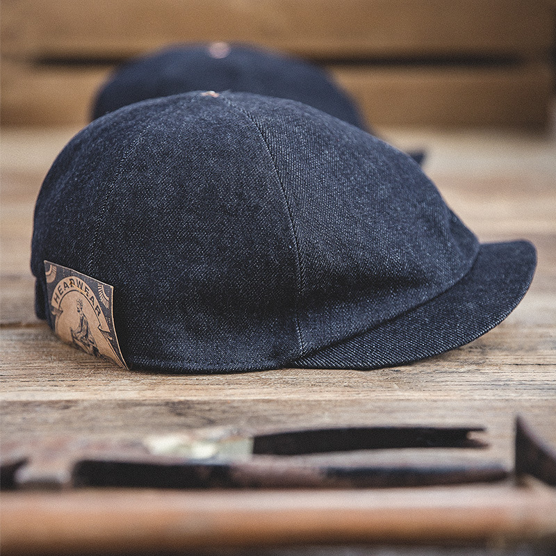 野球帽 帽子 キャップ 13.5ozデニム ツイル オシャレ ハット 人気 カジュアル ファッション 復古 コットン