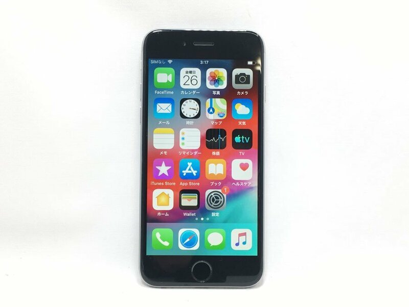 Apple iPhone 6 シルバー ソフトバンク〇 本体のみ 使用可能58.21GB/64G アイフォン スマートフォン