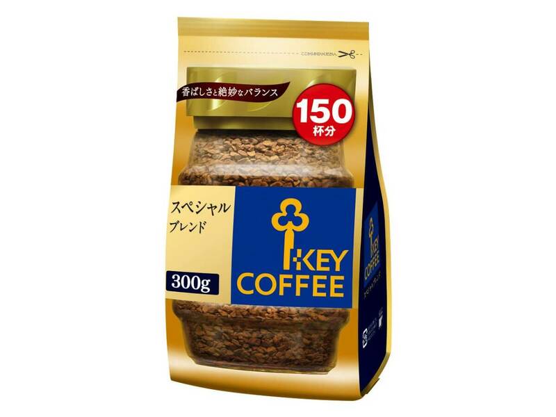 キーコーヒー (大容量 150杯分) インスタントコーヒー スペシャルブレンド 300g インスタント(瓶・詰替)