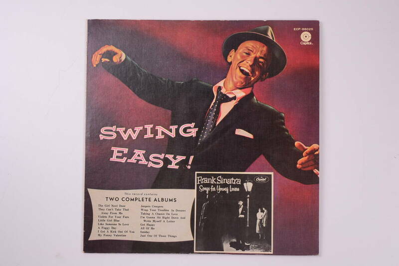 SWING EASY Frank Sinatra Capitol ECP-88025 mono
