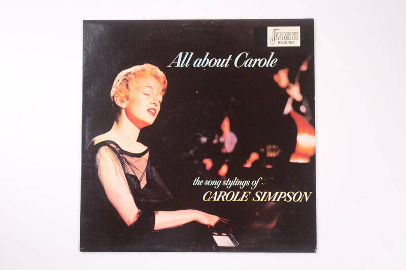 CAROLE SIMPSON ALL about Carole JASMINE RECORDS