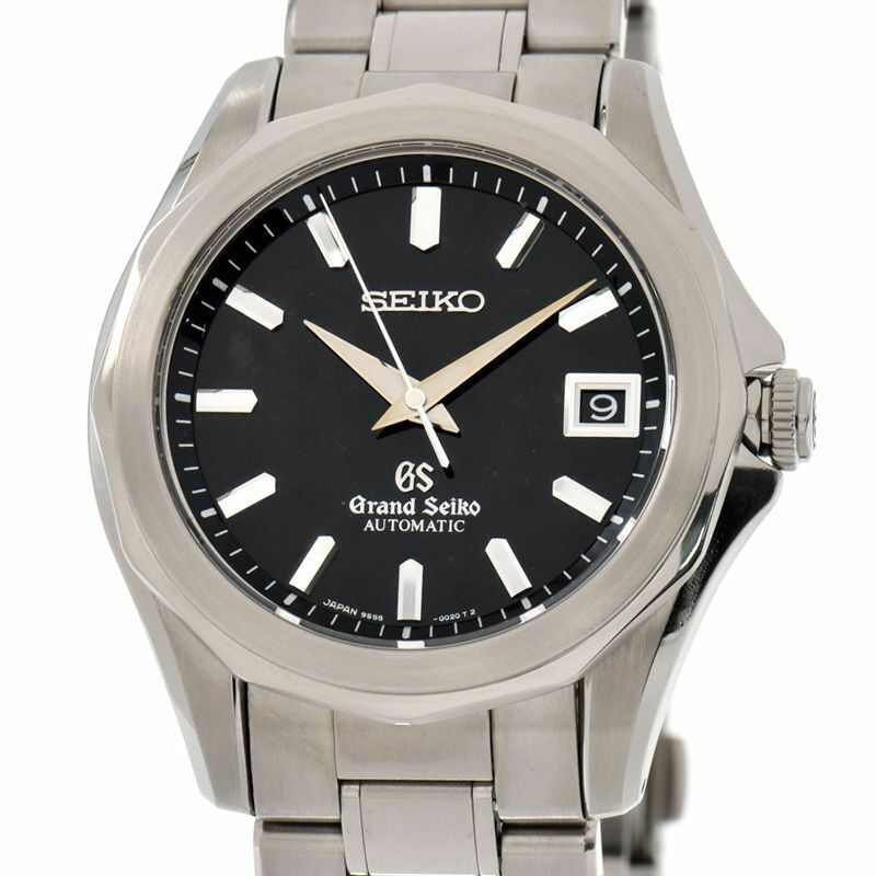 [3年保証] グランドセイコー メンズ SBGR011 40周年記念モデル 1000本限定 9S55-00400 チタニウム ブラック 自動巻き 腕時計 中古 送料無料