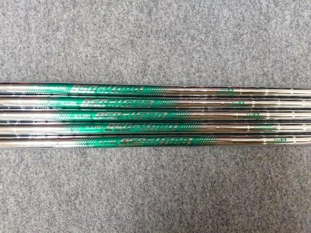 N.S.PRO 950GH neo ネオ (S) #6-PW 5本セット アイアン用 スチールシャフト