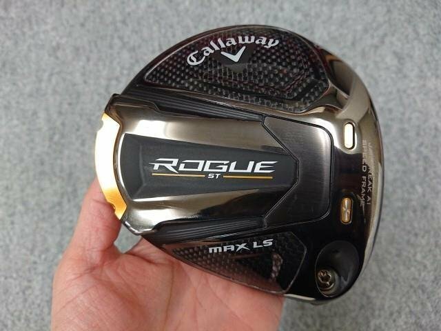 美品！ キャロウェイ セレクトストア限定 ROGUE ST MAX LS 9.0° ローグST マックスLS ロースピン 9° ドライバー ヘッドのみ 日本仕様