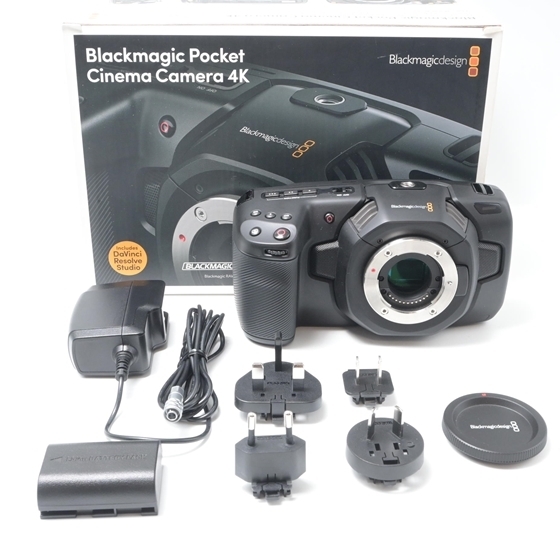 ブラックマジック デザイン Blackmagic Design Pocket Cinema Camera 4K マイクロフォーサーズマウント