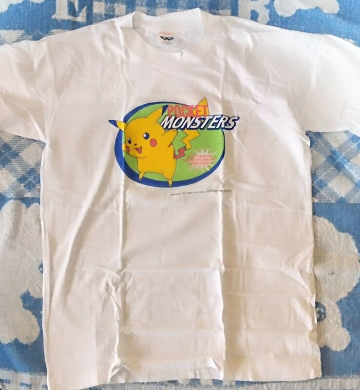 バンプレストのポケットモンスターの140サイズピカチュウTシャツ景品用非売品