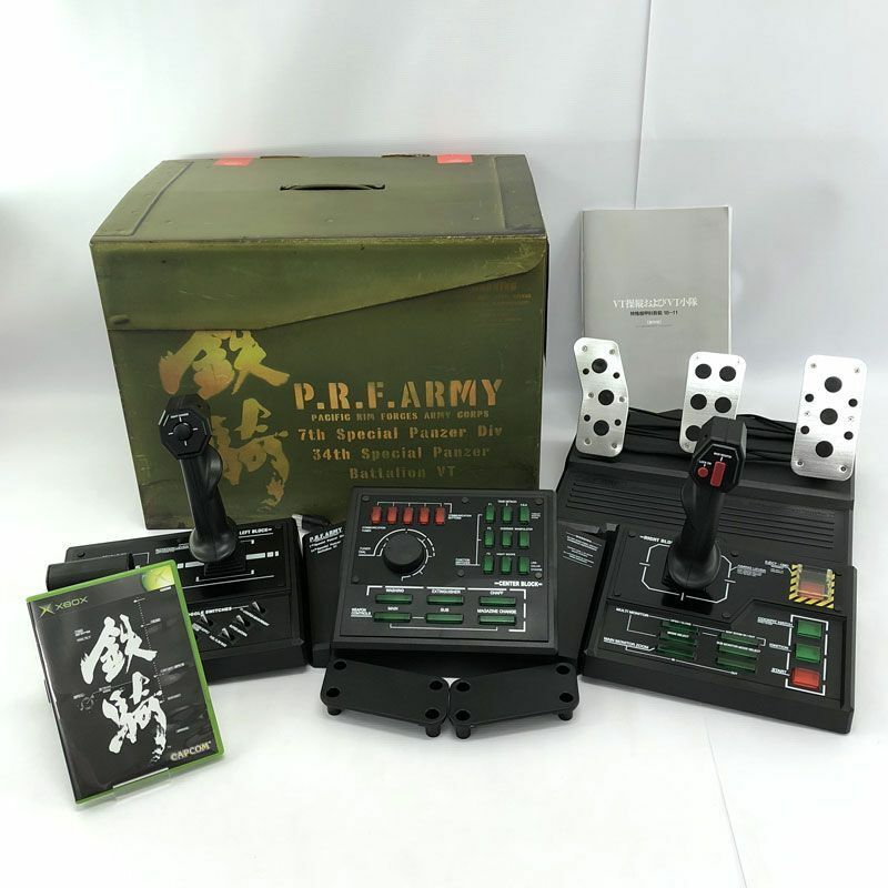 《ジャンク》《レトロ》鉄騎 P.R.F.ARMY XBOX/店頭/他モール併売《ゲーム・山城店》A2456