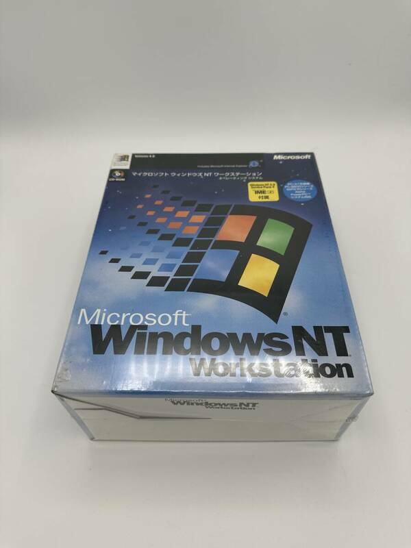 新品未開封品 製品版 Microsoft Windows NT 4.0 Workstation SP4　PC/AT互換機、PC9800シリーズ対応