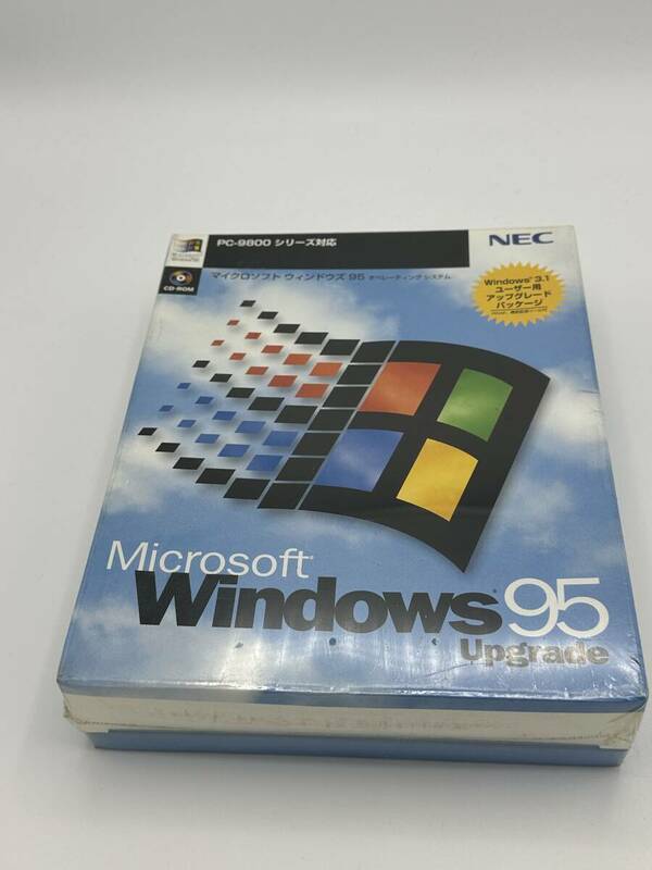 新品未開封品 PC-9800シリーズ対応 Windows 95 アップグレード（ Windows3.1 ユーザー用 ）正規品 NECドライバキット付き 『送料無料』
