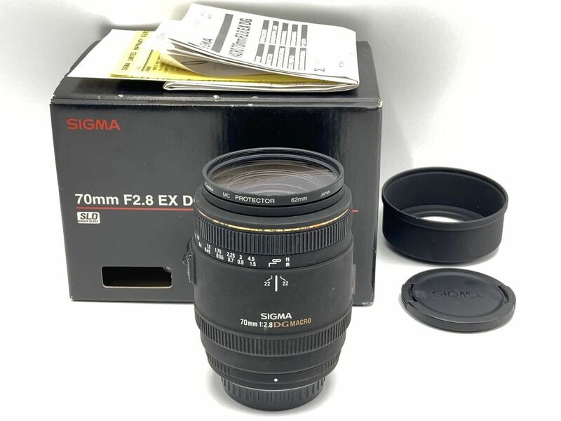 ★送料無料★希少★SIGMA 70mm F2.8 EX DG MACRO ペンタックス用Kマウント シグマ PENTAX マクロ 箱付き 2703H