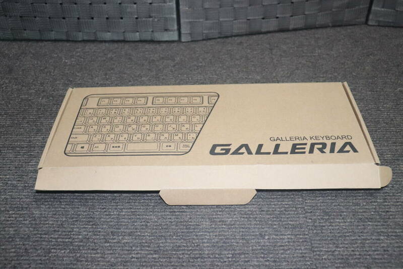 【A04】 GALLERIA GK-6260 ゲーミングキーボード キーボード USB接続 ★動作未確認