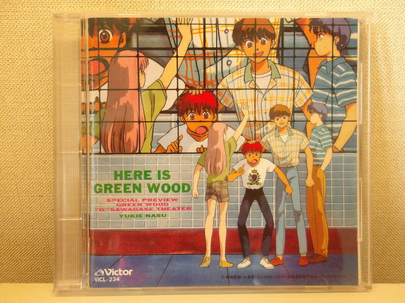  HERE IS GREEN WOOD / YUKIE NASU CD　中古美品