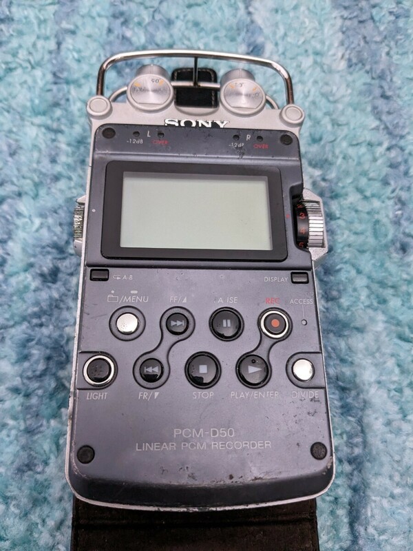 0604u0629　SONY リニアPCMレコーダー PCM-D50
