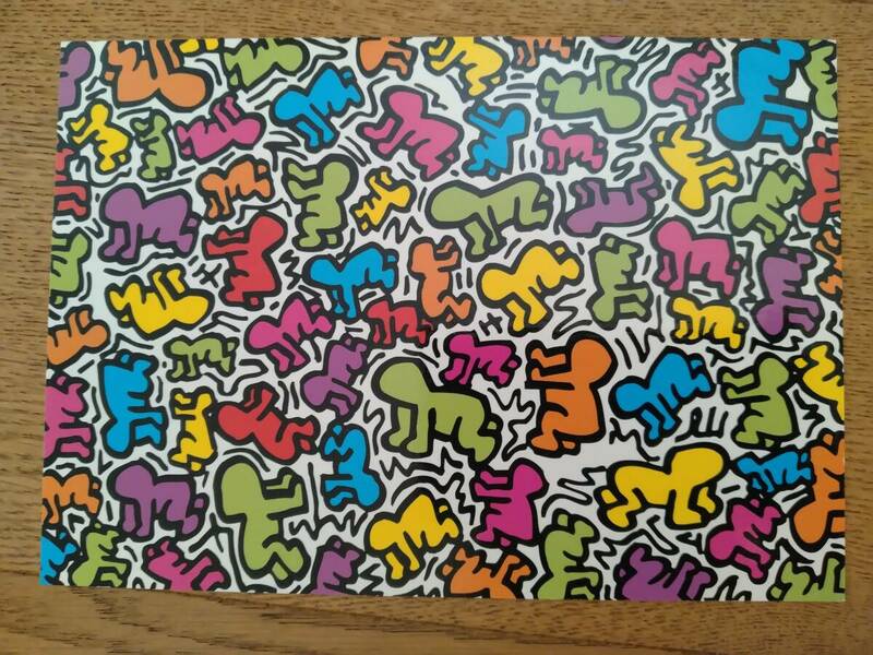 即決300円 Keith Haring　キースへリング　ポストカード　絵葉書　絵はがき