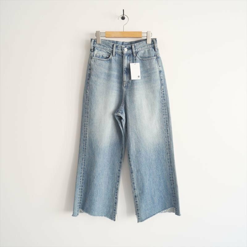 2021 / L'Appartement ドゥーズィエムクラス / cropped wide denim デニムパンツ 25 / 2208-0589