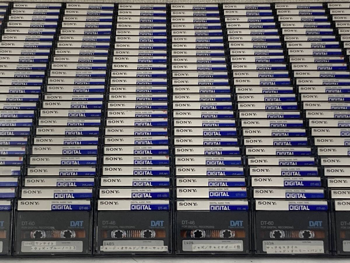 ★☆ク173 SONY DIGITAL AUDIO TAPE DAT テープ まとめ売り 200本セット☆★