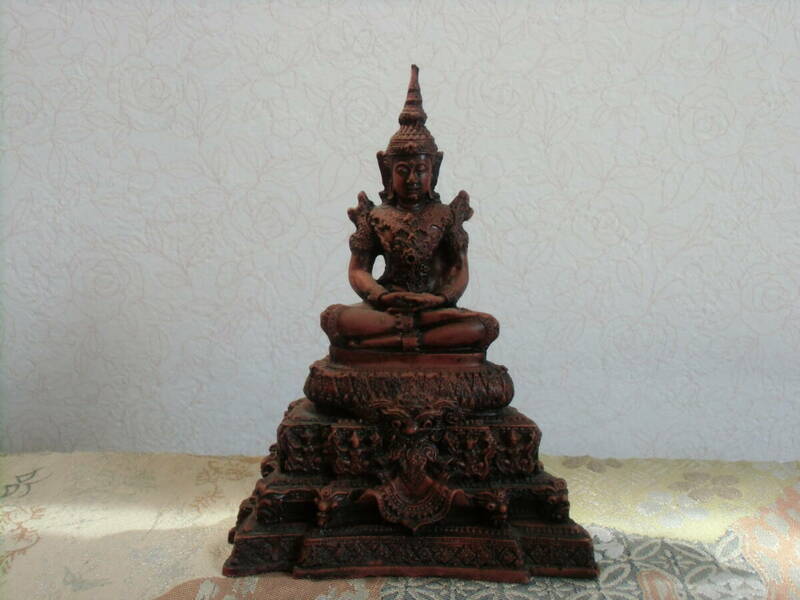 タイ仏像 高さ約15cm「パッ・プッタソートーン」坐像