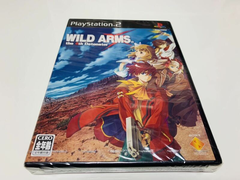 Wild arms the 4th detonator ps2 PlayStation 2 ( sealed ) ワイルドアームズ ザ・フォース デトネーター プレイステーション2 (未開封)