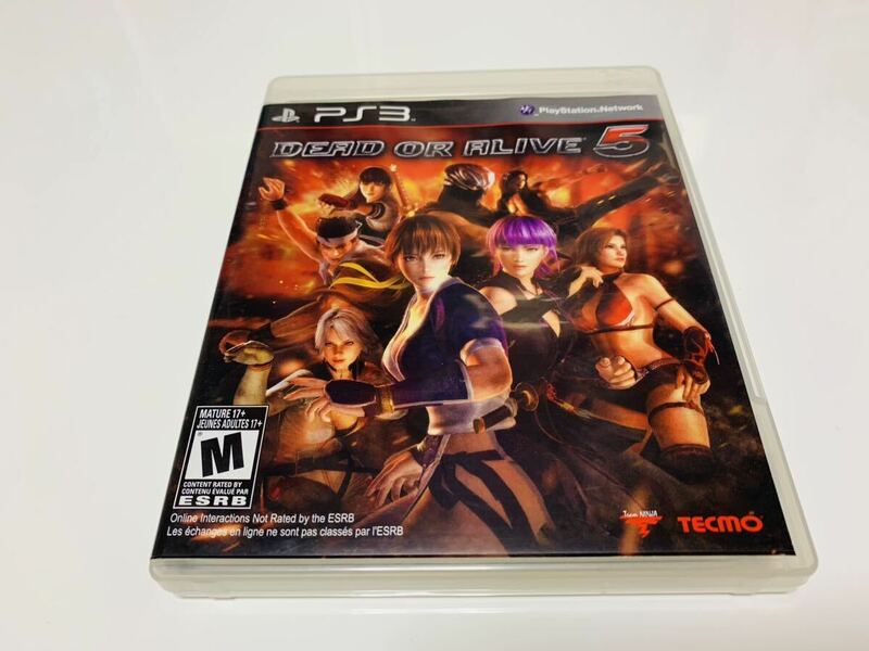 Dead or alive 5 ps3 PlayStation 3 import version English