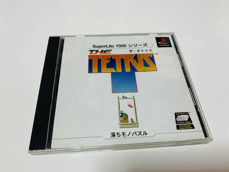 The TETRIS superlite 1500 PSソフト PlayStation ps ps1