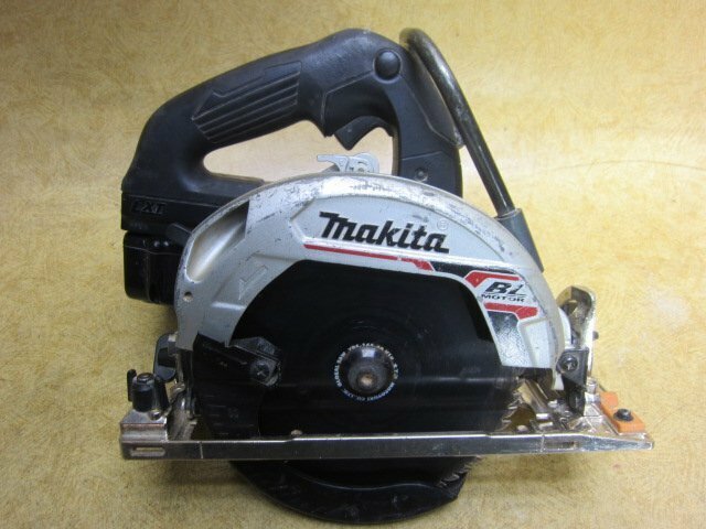 makita マキタ 165mm充電式マルノコ HS631D コードレス 黒 18V バッテリ BL1850 吊り下げフック付 木工用 超硬丸ノコ 厚切りモデル 丸のこ