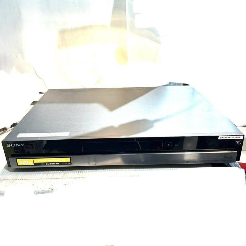 HDD内蔵 BD＆DVDレコーダー BDZ-RS10 ソニー　通電のみ確認 ジャンク (B3952)