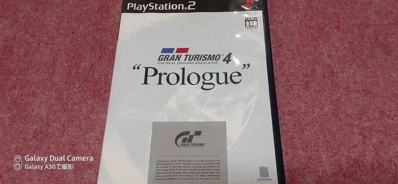 ◎　ＰＳ２　【グランツ－リスモ　４　プロローグ】箱/説明書/動作保証付/2枚までクイックポストで送料185円