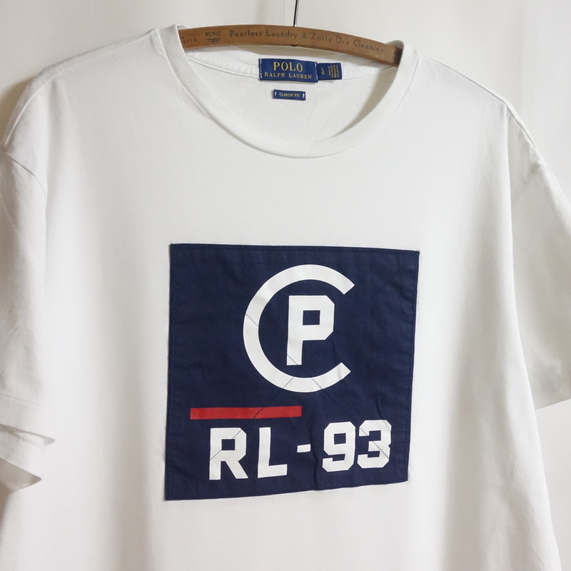 【ポロ ラルフローレン RL-93 Tシャツ L】CP-93 レガッタシリーズ Regatta Series 復刻 Polo Ralph Lauren