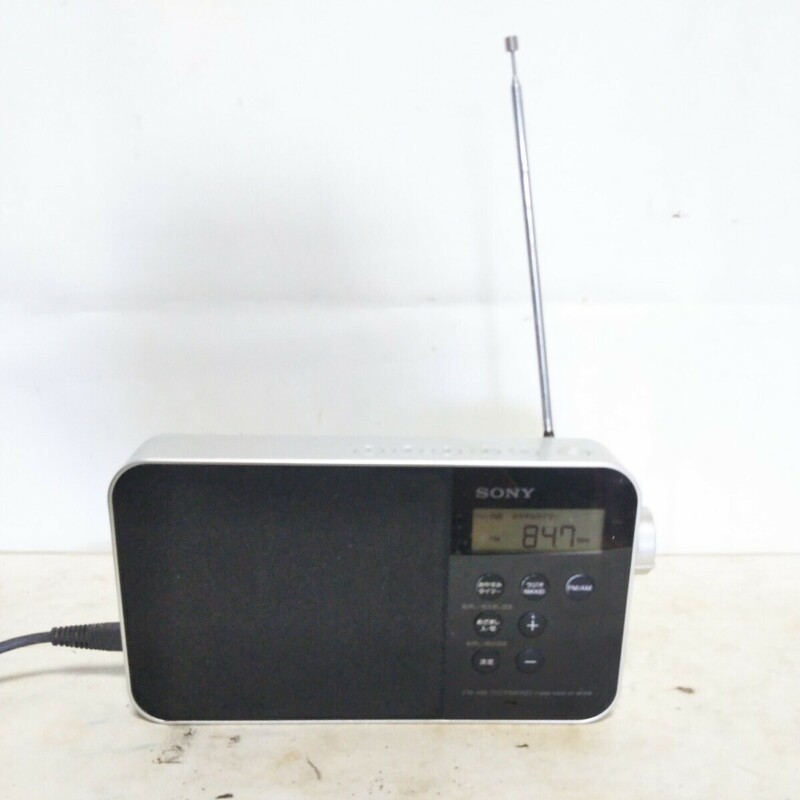 送料無料(2M801)SONY ソニー ラジオ ICF-M780N　PLLシンセサイザーラジオ　AM FM