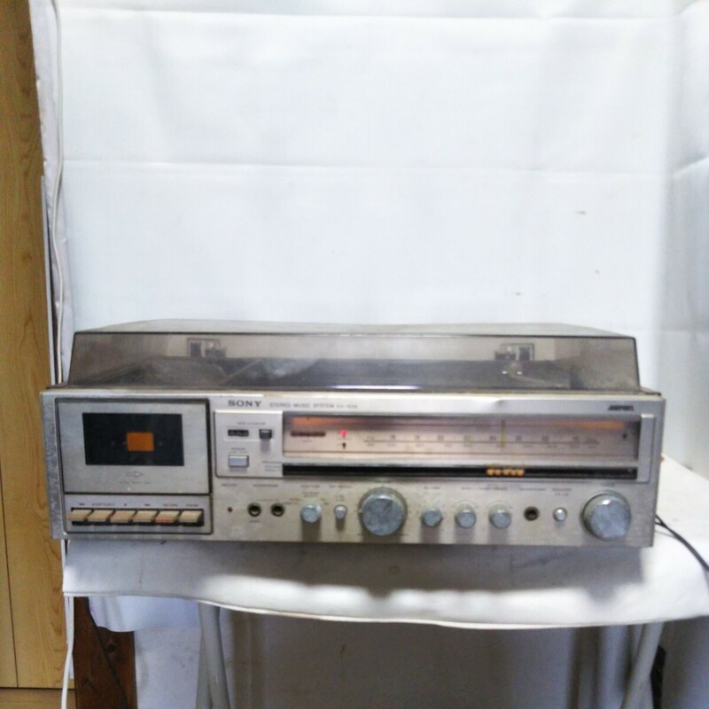 送料無料(EM1012)SONY　ソニー　レコードプレイヤー　ターンテーブル　EX-100K