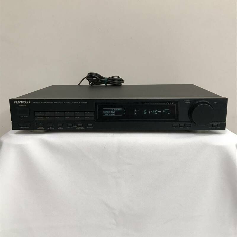 20292　ケンウッド　AM/FM/TV ステレオチューナー KT-V990 保管現状品　宅急便100