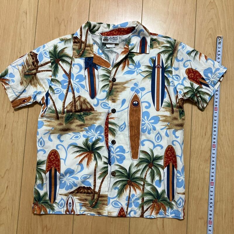 アロハシャツ 半袖シャツ SURF キッズ　130サイズ